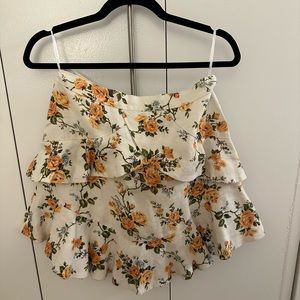 Zimmermann floral skirt size 2